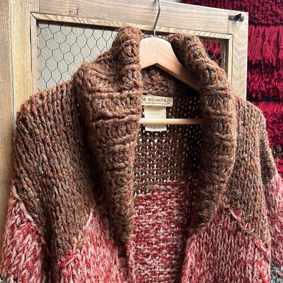 Vintage La Squadra Paris Monte Carlo Wool Cardigan - Picture 3 of 16